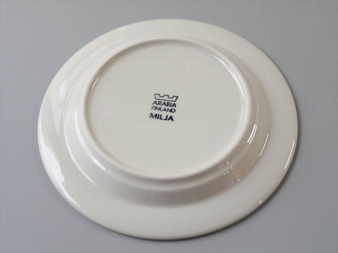 ARABIA アラビア MILJA 17cm プレート お皿 ミリヤ 北欧食器 フィンランド ヴィンテージ アンティーク_261016